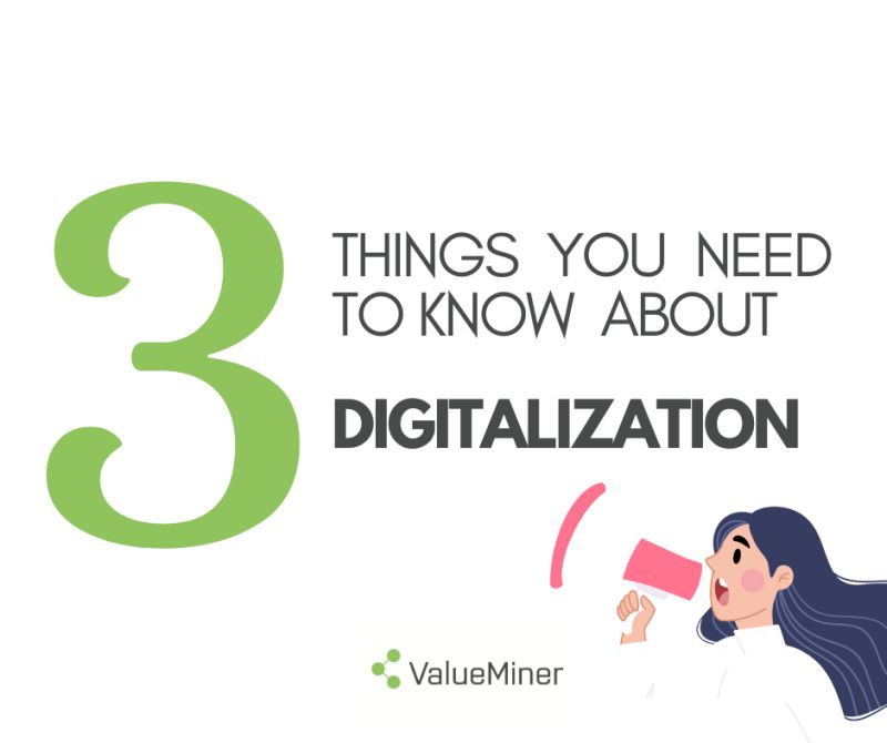 girls announcing three things you need to know about digitalization